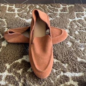 Cute Suede Loafers  Size 7.5